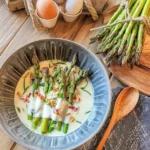 Grønn aspargessuppe med kokosmelk