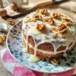 Gulrotkake med kremost-frosting
