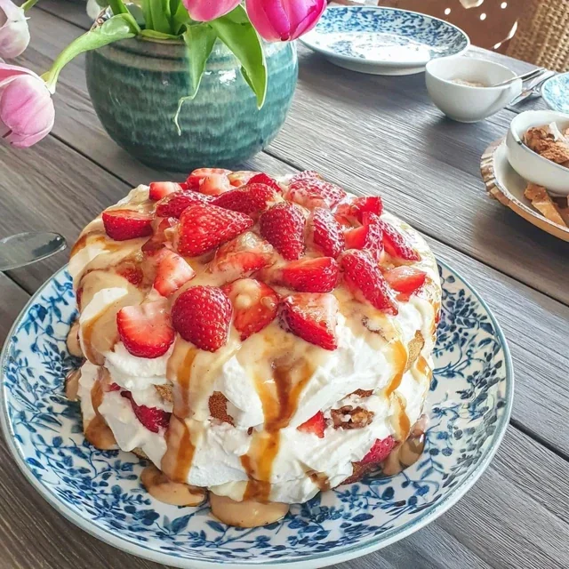 Jordbærtiramisu med mascarpone