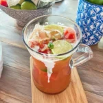 Vannmelon-agua-fresca med lime